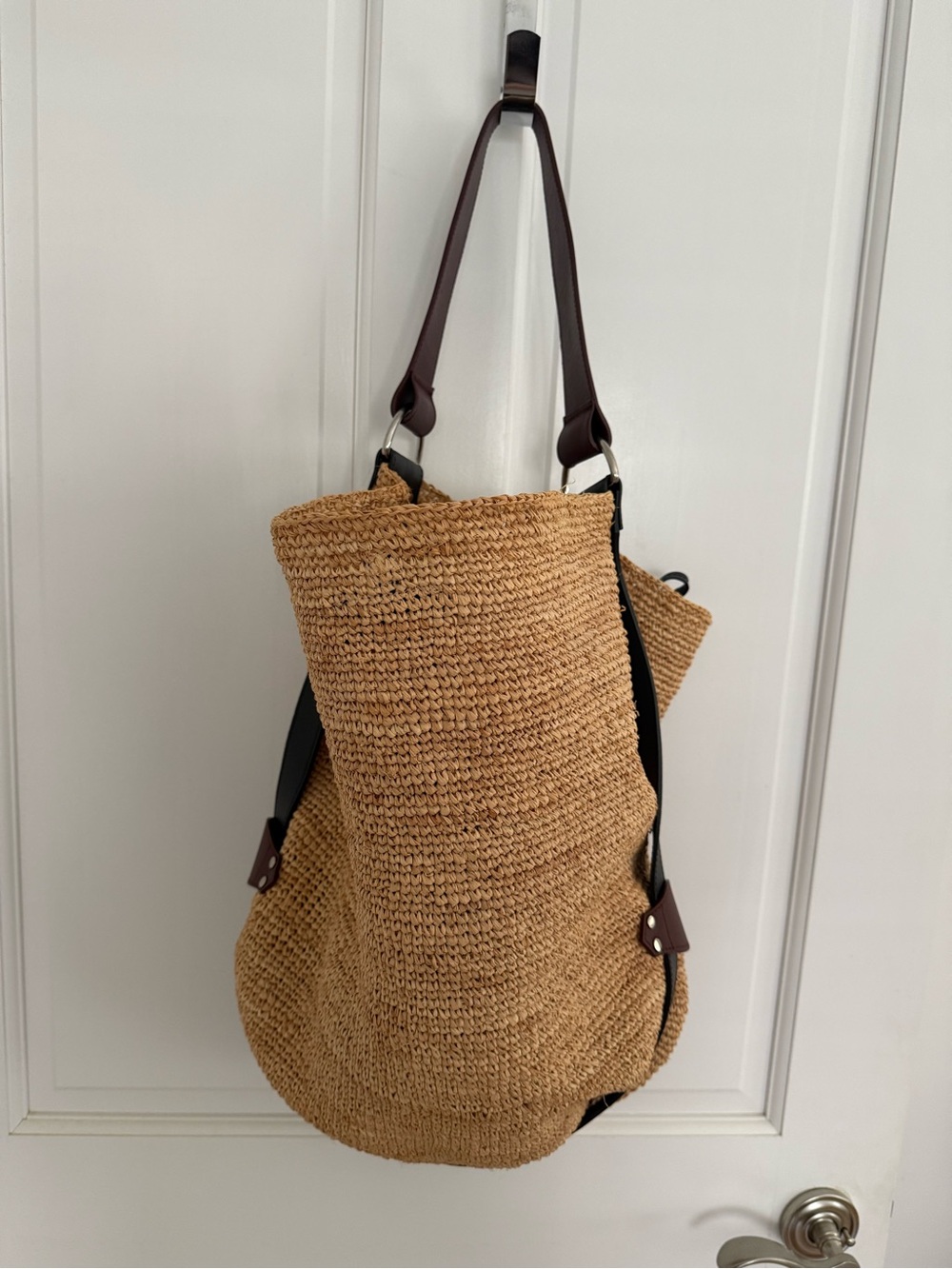 Isabel Marant Bayia raffia hobo bag - Picture 3 of 8